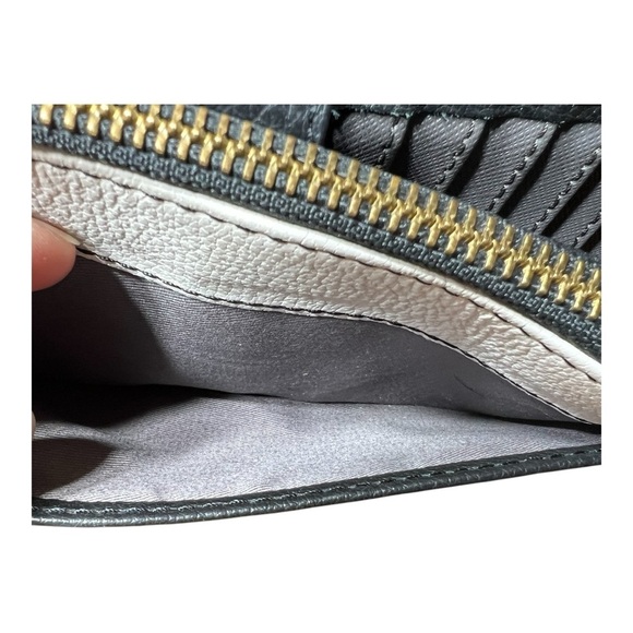 Fossil Keely Tab Black & White Wallet SL7217 - Picture 5 of 6